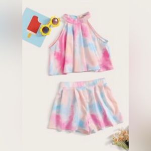 SHEIN Girls Two Piece Set